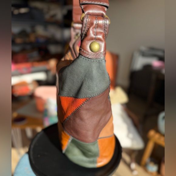 COACH 2007 Limited Edition Bleecker Patchwork Hobo XL Duffle - Picture 5 of 10